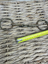 Load image into Gallery viewer, S/H 5 1/2” Gold Mouth French Link Loose Ring Snaffle Bit