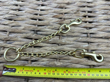 Load image into Gallery viewer, Brass Newmarket Coupling Chain - In-hand Show Leading