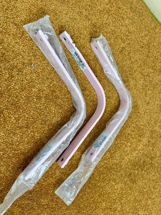 Fieldhouse Monarch Saddle Gullet Plate/Bar - Pink/XW