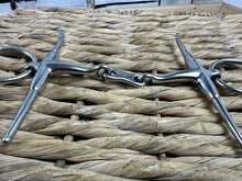 Load image into Gallery viewer, S/H 5 1/2” Loose Ring Fulmer/Full Cheek French Link Snaffle Bit