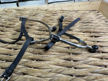 Load image into Gallery viewer, S/H Roller Ball Spurs &amp; Leather Straps