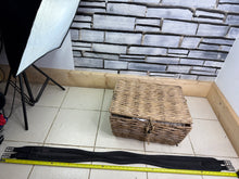 Load image into Gallery viewer, S/H 56” Thorowgood Waffle Elasticated Girth - Black