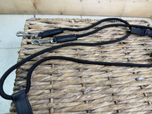 Load image into Gallery viewer, S/H Leather &amp; Rope Chambon - Full - Black