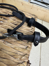 Load image into Gallery viewer, S/H Leather &amp; Rope Chambon - Full - Black