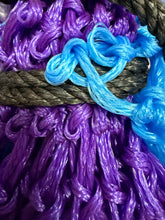 Load image into Gallery viewer, Haylage Hay Net - Large 42” Long  - 2” Holes - Purple/Lime/Pink/Orange/Black - Hayledge
