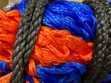 Load image into Gallery viewer, Haylage Hay Net - Large 42” Long  - 2” Holes - Purple/Lime/Pink/Orange/Black - Hayledge