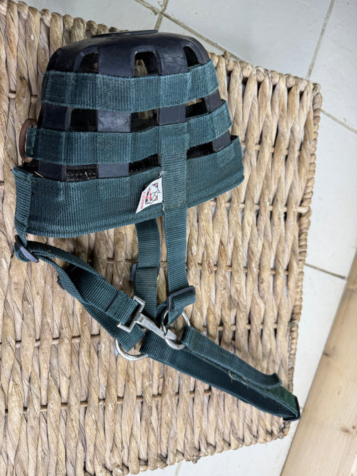 S/H Aerborn Fieldsafe Clip Grazing Muzzle - Green - Pony