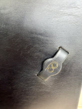Load image into Gallery viewer, 17 1/2” Medium Ryder Saddlery Dressage Saddle - Black - English Leather