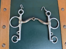Load image into Gallery viewer, 5” Fylde Ported Mouth Jointed Pelham Bit - Sweet Iron