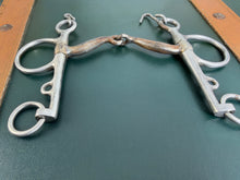 Load image into Gallery viewer, 5” Fylde Ported Mouth Jointed Pelham Bit - Sweet Iron