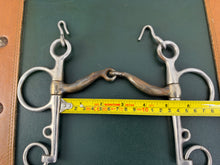 Load image into Gallery viewer, 5” Fylde Ported Mouth Jointed Pelham Bit - Sweet Iron