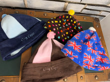 Load image into Gallery viewer, Cosy Capz Fleece Riding Hat Covers - Multi Colours/Patterns - One Size
