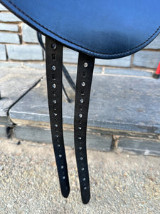 18” Changeable Gullet Wow Classique Dressage Saddle - Black