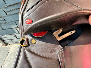 17 1/2” MN Kes Gp/VSD Saddle - Brown