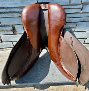 17 1/2” MN Kes Gp/VSD Saddle - Brown