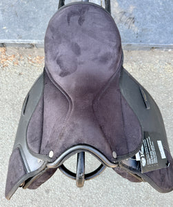 14” Medium /MW Synthetic Pony GP Saddle - Black