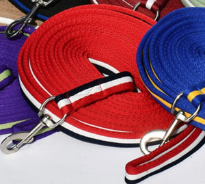 Supersoft ‘Pick & Mix’ Padded Web Lunge Rein/Rope - 8M