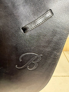 16 1/2” Wide/Changeable Gullet Bates Caprilli GP Saddle - Black