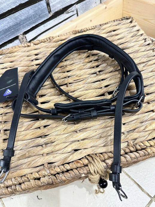 S/H Velocity Double Buckle Comfort Flash Nose - Black - Ex Full