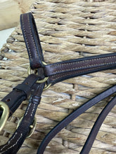 Load image into Gallery viewer, S/H English In-hand Showing Filly Slip/Bridle - Cob