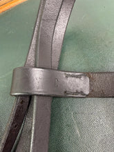 Load image into Gallery viewer, Morris &amp; Nolan Hunter Snaffle Bridle - Black -Cob Size/Suit TB- English Leather