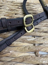 Load image into Gallery viewer, S/H English In-hand Showing Filly Slip/Bridle - Cob