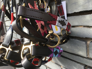 Quality Leather Polo Headcollar- All Sizes- Travel/Shows- Smart & Safe!