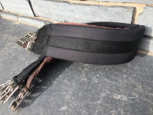 Load image into Gallery viewer, Plain Cotton Padded Small Pony/Shetland Girth -No Elastic- 16”, 18”, 20” up to 40”