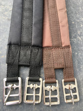 Load image into Gallery viewer, Plain Cotton Padded Small Pony/Shetland Girth -No Elastic- 16”, 18”, 20” up to 40”