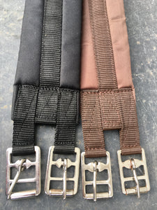 Plain Cotton Padded Small Pony/Shetland Girth -No Elastic- 16”, 18”, 20” up to 40”