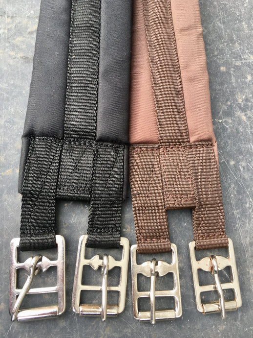 Plain Cotton Padded Small Pony/Shetland Girth -No Elastic- 16”, 18”, 20” up to 40”