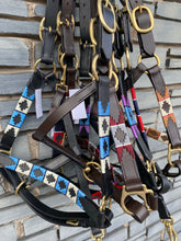 Load image into Gallery viewer, Quality Leather Polo Headcollar- All Sizes- Travel/Shows- Smart &amp; Safe!