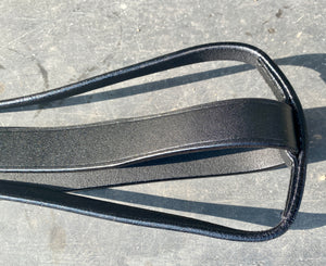 Leather Adjustable Running Martingale - All Sizes - Black/Brown