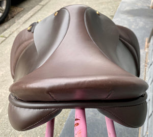 17 1/2” MW Symmonds Richmond GP Saddle - Brown