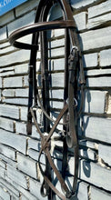 Load image into Gallery viewer, Complete Mexican Grackle Bridle &amp; Rubber Grip Reins - Pony/Cob/Full