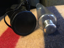 Load image into Gallery viewer, James Dixon Glass Flask &amp; Vintage Saddle Case