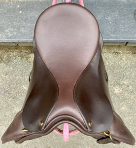 16 1/2” Wide Symmonds Richmond VSD/GP Saddle - Brown