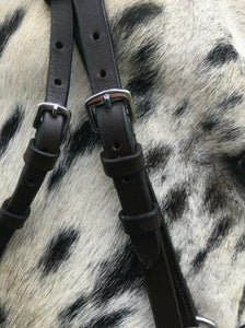Complete Mexican Grackle Bridle & Rubber Grip Reins - Pony/Cob/Full