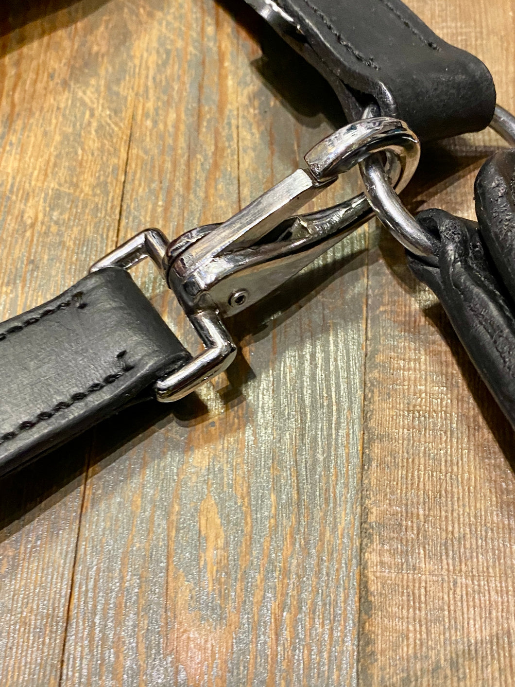 Black Padded Leather Headcollar -Small Pony/Cob/Full/XF- Travel/Shows/Turnout
