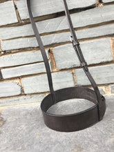 Load image into Gallery viewer, English Flat Hunter Noseband - Havana