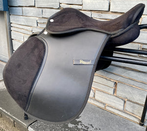 15” XW Synthetic Pony GP Saddle - Black - Extra Wide