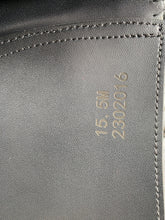 Load image into Gallery viewer, 15 1/2” Changeable Gullet John Whitaker Pony Dressage Saddle - Black