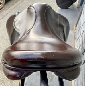 17 1/2” Medium (Generous) Ideal Event Saddle - Brown