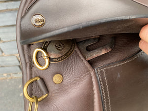 16 1/2” Wide Symmonds Richmond VSD/GP Saddle - Brown
