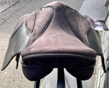 Load image into Gallery viewer, 16” XW Synthetic Pony/Cob GP Saddle -Black- Equestrian Horse
