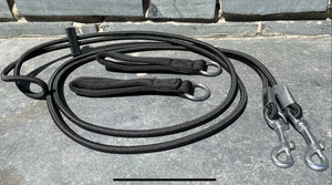 Bungee Elastic Training Aid/Reins - Lunging/Riding - Girth Clips/Loop