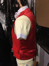Load image into Gallery viewer, Gents 38” Mears Wool Waistcoat - Red