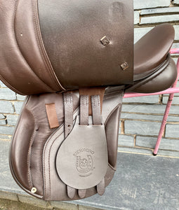 17 1/2” MW Symmonds Richmond GP Saddle - Brown