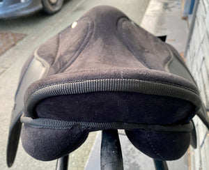 15” XW Synthetic Pony GP Saddle - Black - Extra Wide