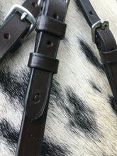Load image into Gallery viewer, Complete Mexican Grackle Bridle &amp; Rubber Grip Reins - Pony/Cob/Full